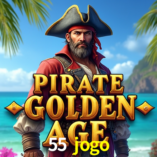 Imagem promocional da 55 jogo mostrando a plataforma e suas vantagens